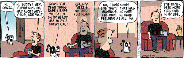 Pooch Cafe on Thursday February 9, 2012 Comic Strip