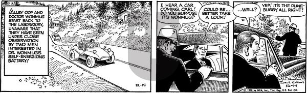 Alley Oop on Monday December 14, 1970 Comic Strip
