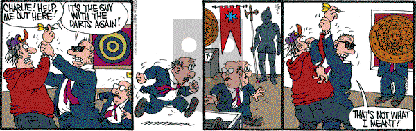 Monty on Saturday December 6, 2014 Comic Strip