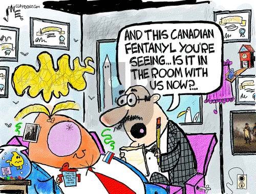 Clay Jones on Friday March 7, 2025 Comic Strip