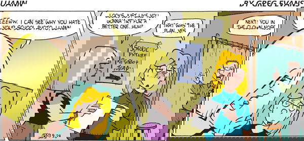 Luann - Sunday September 28, 2003 Comic Strip