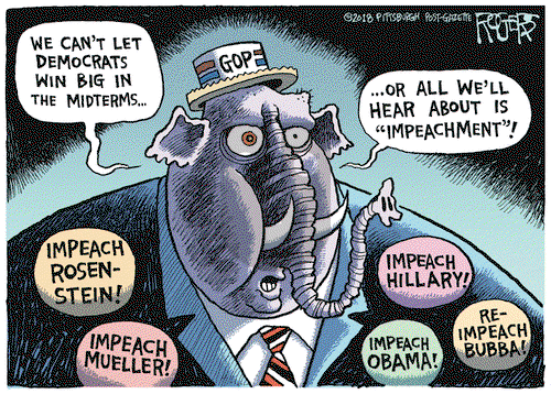 Rob Rogers on Tuesday May 8, 2018 Comic Strip