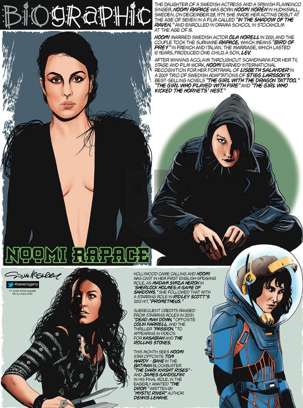 Biographic on Sunday September 7, 2014 Comic Strip