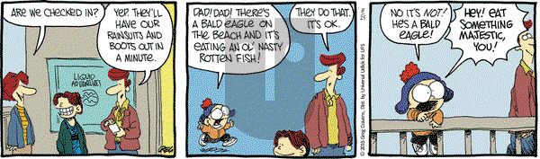The Buckets on Tuesday August 25, 2015 Comic Strip