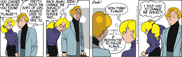 9 Chickweed Lane on Friday April 10, 2009 Comic Strip
