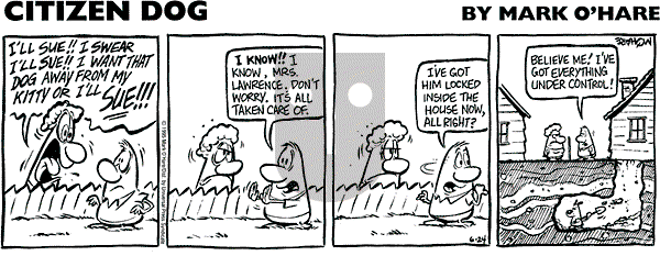 Citizen Dog on Saturday June 7, 2025 Comic Strip