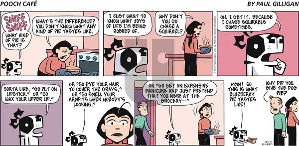 Pooch Cafe on Sunday October 7, 2018 Comic Strip