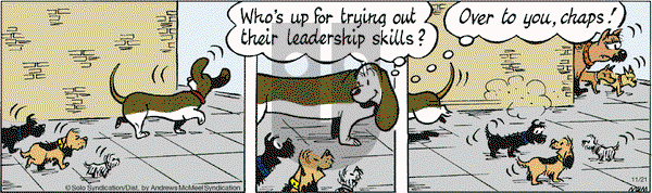 Fred Basset on Wednesday November 21, 2018 Comic Strip