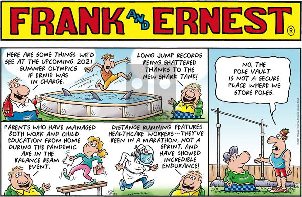 Frank and Ernest on Sunday January 24, 2021 Comic Strip