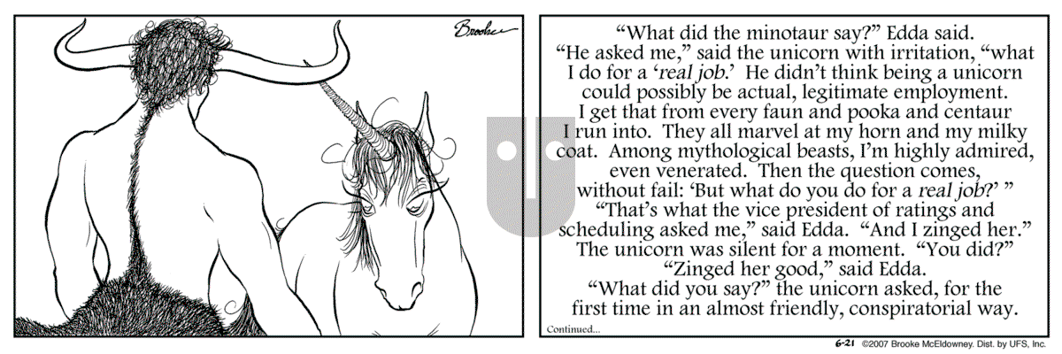 9 Chickweed Lane - Thursday June 21, 2007 Comic Strip