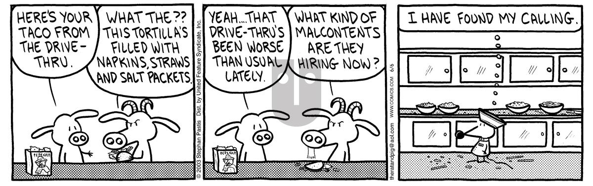 Pearls Before Swine - Friday June 6, 2003 Comic Strip