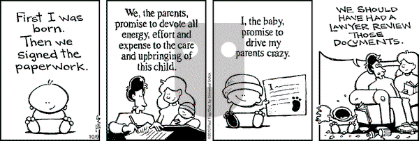 Thatababy - Saturday September 18, 2010 Comic Strip