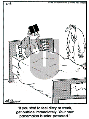 Close to Home on Thursday June 8, 1995 Comic Strip