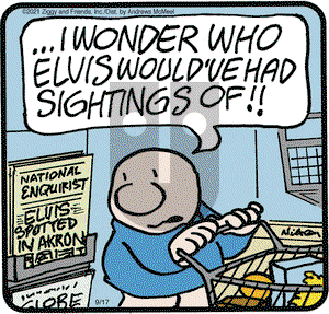 Ziggy on Friday September 17, 2021 Comic Strip