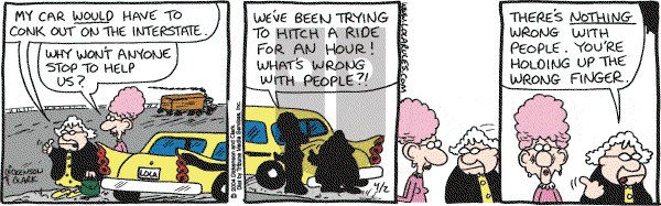 Lola on Friday April 2, 2004 Comic Strip