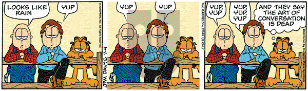 Garfield on Thursday July 31, 2008 Comic Strip