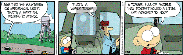 The Buckets on Saturday September 21, 2013 Comic Strip