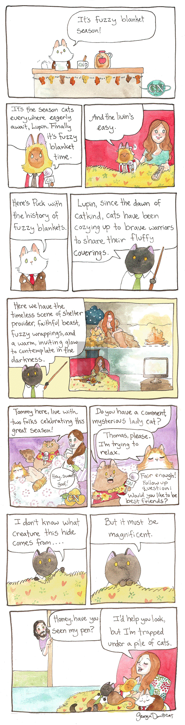 Breaking Cat News on Tuesday January 17, 2017 Comic Strip