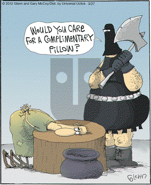 The Flying McCoys - Tuesday March 27, 2012 Comic Strip