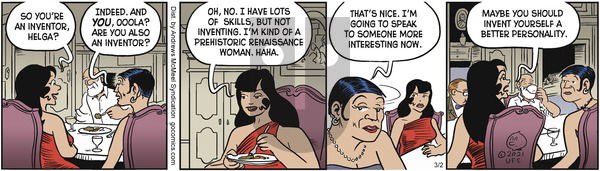 Alley Oop - Tuesday March 2, 2021 Comic Strip