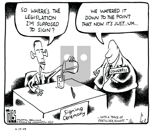 Tom Toles on Monday June 29, 2009 Comic Strip