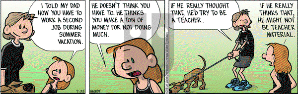 Frazz on Wednesday July 25, 2018 Comic Strip