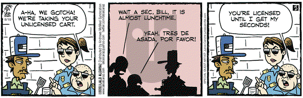 La Cucaracha on Wednesday August 18, 2021 Comic Strip