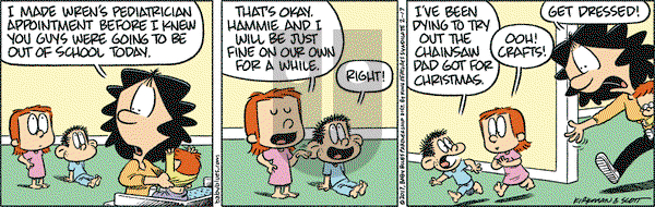 Baby Blues on Friday February 17, 2017 Comic Strip