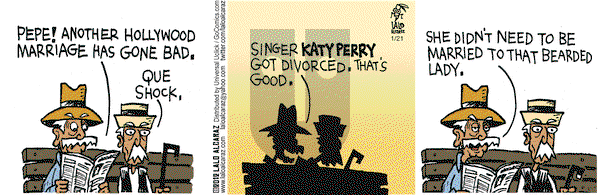 La Cucaracha on Saturday January 21, 2012 Comic Strip