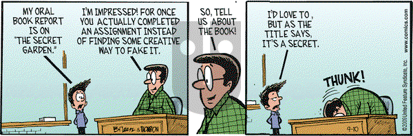 Grand Avenue on Thursday September 10, 2009 Comic Strip