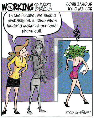 Working Daze on Thursday January 27, 2005 Comic Strip