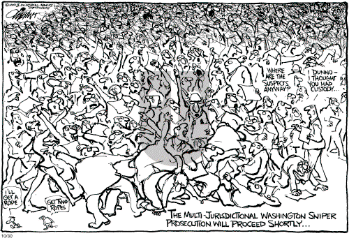 Pat Oliphant on Wednesday October 30, 2002 Comic Strip