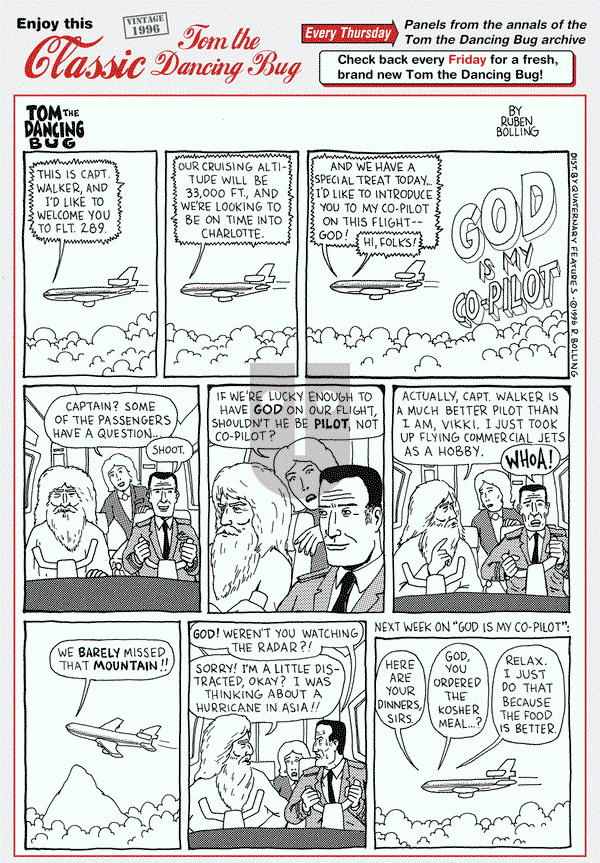 Tom the Dancing Bug on Thursday June 30, 2016 Comic Strip