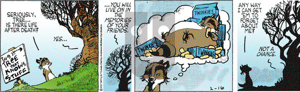 Over the Hedge on Tuesday February 16, 2021 Comic Strip