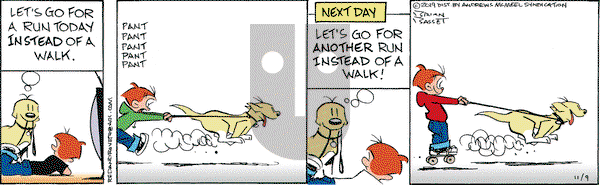 Red and Rover on Saturday November 9, 2019 Comic Strip