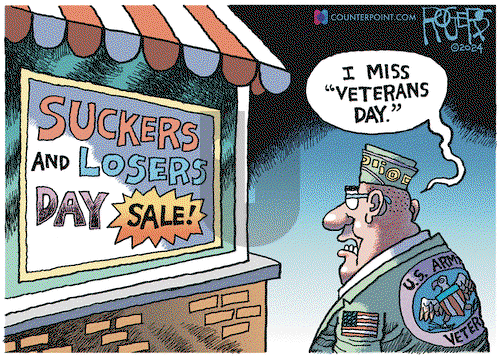 Rob Rogers - Tuesday November 12, 2024 Comic Strip