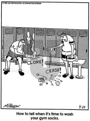 Close to Home - Thursday September 23, 1993 Comic Strip