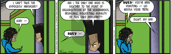 The Boondocks on Saturday March 30, 2002 Comic Strip