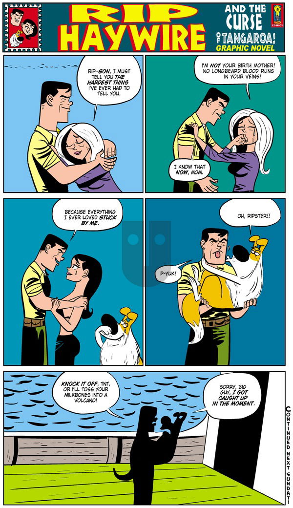 Rip Haywire on Sunday March 22, 2015 Comic Strip