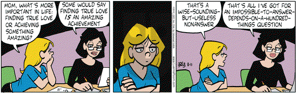 Luann on Saturday August 11, 2012 Comic Strip