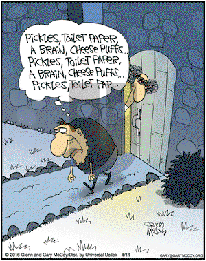 The Flying McCoys on Monday April 11, 2016 Comic Strip