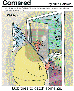 Cornered on Saturday January 9, 2016 Comic Strip