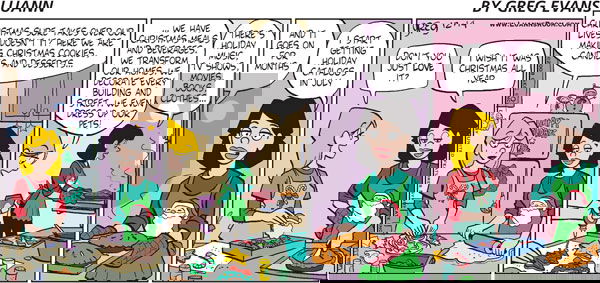 Luann on Sunday December 14, 2008 Comic Strip