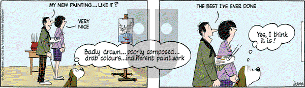 Fred Basset on Saturday March 8, 2025 Comic Strip