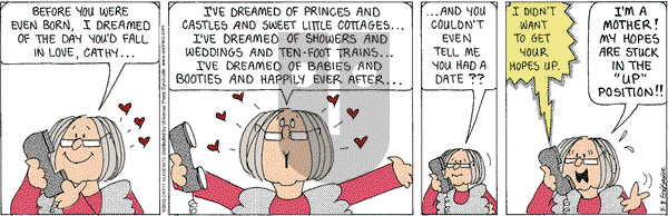 Cathy Classics on Thursday May 8, 2003 Comic Strip
