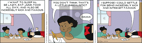 Nancy on Tuesday February 12, 2019 Comic Strip