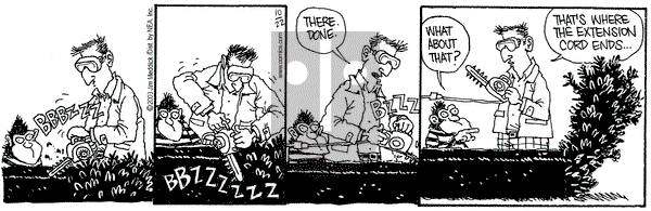 Monty on Wednesday October 22, 2003 Comic Strip