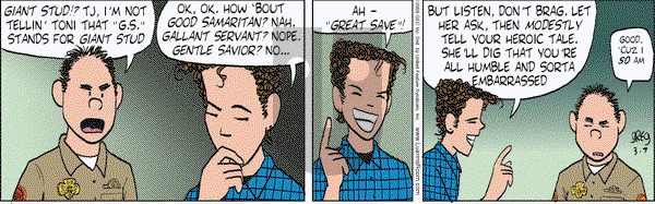 Luann on Friday March 7, 2008 Comic Strip