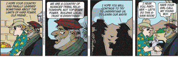 Doonesbury on Saturday April 4, 2009 Comic Strip