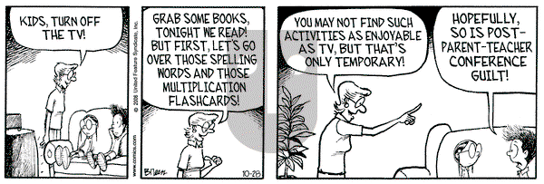 Grand Avenue on Saturday October 28, 2006 Comic Strip